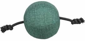 Žaislas šuniui, kamuoliukas Trixie CityStyle Ball 34725, 34 cm, Ø 14 cm, juoda sp./žalia sp.