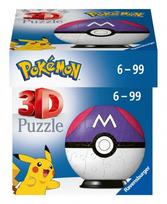 3D dėlionė Ravensburger Pokemon 11564, 7 cm x 7 cm, 54 vnt., įvairių spalvų