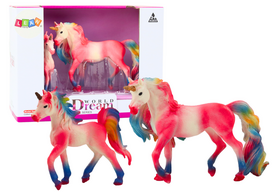 Figūrėlių rinkinys, vienaragis Lean Toys Dream World, 2 vnt., įvairių spalvų