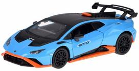 Žaislinis automobilis MSZ Street Series Lamborghini Huracan STO ZA5949, 1:32, mėlyna sp.