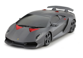 Rc lengvasis automobilis Lamborghini Sesto Elemento, 1:18, pilka sp.