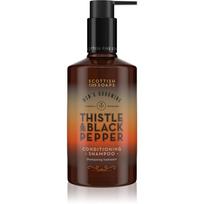 Scottish Fine Soaps Thistle & Black Pepper šampūnas vyrams 300 ml