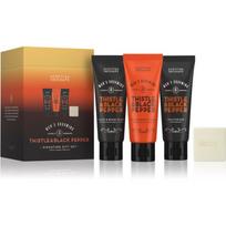 Scottish Fine Soaps Thistle & Black Pepper dovanų rinkinys vyrams