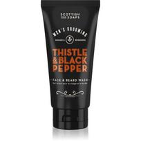 Scottish Fine Soaps Thistle & Black Pepper prausimosi želė veidui ir barzdai 150 ml