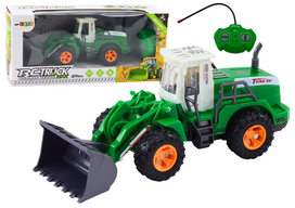 Žaislinis krautuvas Lean Toys Farmland Farming, žalia sp.