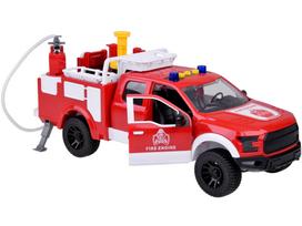 Žaislinė gaisrinė mašina Toystar Fire Engine, raudona sp.