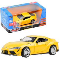 Žaislinis automobilis MSZ Toyota GR Supra, geltona sp.