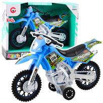 Žaislinis motociklas Lean Toys Off Road Autobike, mėlyna sp.