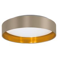 Šviestuvas plafonas Eglo Maserlo 99541, LED, 3000 °K, 1 x 20 W, balta sp. / aukso sp.