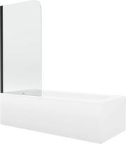 Vonia su sienele, laisvai pastatoma Mexen Vega, 70 cm x 170 cm x 38 cm, stačiakampis, balta sp.