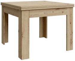 Stalas išskleidžiamas Forte, ąžuolo sp., 95 - 190 cm x 95 cm x 77.3 cm
