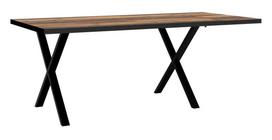 Stalas išskleidžiamas Forte, old wood vintage sp., 160 - 200 cm x 90 cm x 75.8 cm