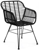 Valgomojo kėdė Homla Jardin 994832, matinė, juoda sp., 56 cm x 42 cm x 82 cm