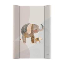 Vystymo lenta Ceba Baby Basic Elephant Family, 70 cm x 50 cm, ruda sp./rožinė sp./pilka sp.
