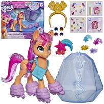 Žaislinė figūrėlė, su priedais Hasbro My Little Pony Sunny Starscout Crystal Adventure, 8 cm, įvairių spalvų
