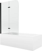 Vonia su sienele, laisvai pastatoma Mexen Cubik, 70 cm x 170 cm x 38 cm, stačiakampis, balta sp.