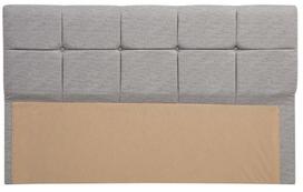 Lovos galvūgalis Kalune Design Vitalia 150, 97 cm x 7 cm, 150 cm, pilka sp.