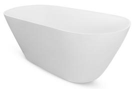 Vonia, laisvai pastatoma Besco Moya, 170 cm x 70 cm x 56 cm, ovalas, balta sp.