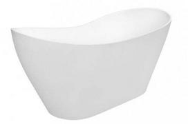 Vonia, laisvai pastatoma Besco Viya, 160 cm x 70 cm x 71 cm, ovalas, balta sp.