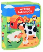 Kūdikio knygelė My First Farm, 23 cm, įvairių spalvų