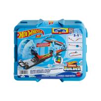 Automobilių trasa Mattel Hot Wheels Track Builder Air Drop HNJ67, mėlyna sp.