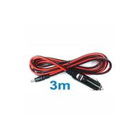 Automobilinis laidas eStar 19-24'' 5A DC, 12V, 3 m, juoda sp.