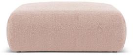 Pufas Micadoni Home Molino Boucle, šviesiai rožinė sp., 100 cm x 100 cm x 36 cm