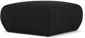 Pufas Micadoni Home Molino Boucle, juoda sp., 75 cm x 75 cm x 36 cm