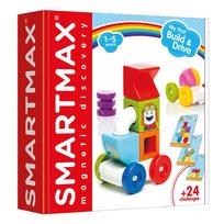 Lavinimo žaislas Smartmax My First Build & Drive, įvairių spalvų
