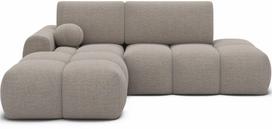 Kampinė sofa Vittario, smėlio sp., 170 x 227 cm x 95 cm