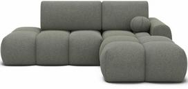Kampinė sofa Vittario, žalia sp., 170 x 227 cm x 95 cm