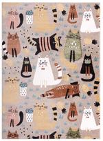 Kilimas vidaus Hakano Beo Kittens, įvairių spalvų/smėlio sp., 150 cm x 80 cm