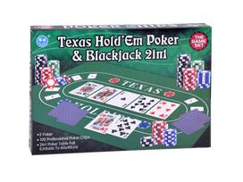 Pokerio žaidimas suaugusiems BlackJack 2in1