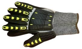 Darbo pirštinės gumuotos Forte Tools, XL