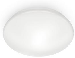 Išmanusis šviestuvas plafonas WiZ Adria, LED, 2700 °K, 1 x 17 W, balta sp. / balta sp., 32 x 32 cm