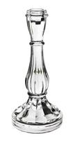 Žvakidė Mondex Patricia HTID1624, stiklas, 21.5 cm, skaidri sp.
