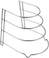Virtuvinis stovas Metaltex Canyon, 23 cm x 27 cm x 23 cm, metalas, sidabro sp.