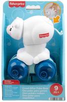Lavinimo žaislas, poliarinis lokys Fisher Price, 13.9 cm, balta sp.
