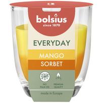 Žvakė, aromatinė Bolsius Mango Sorbet, 21 h, geltona sp./oranžinė sp.