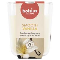 Žvakė, aromatinė Bolsius Smooth Vanilla, 45 h, balta sp./rusva sp.