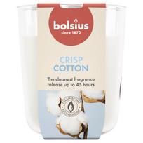 Žvakė, aromatinė Bolsius Crisp Cotton, 45 h, Balta sp.