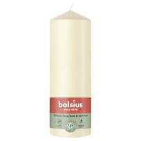 Žvakė, cilindrinė Bolsius, 75 h, Balta sp.