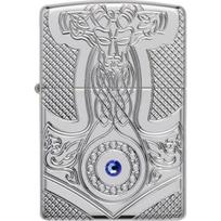 Žiebtuvėlis Zippo 49289 Armor™ Medieval Design, sidabro sp.