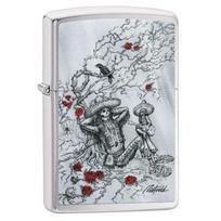 Žiebtuvėlis Zippo 49144 Rietveld, sidabro sp.