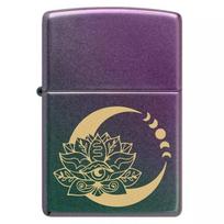 Žiebtuvėlis Zippo 48587 Lotus Moon Design, įvairių spalvų