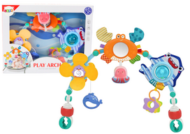 Žaislas gultukui Lean Toys Sea Animals, įvairių spalvų