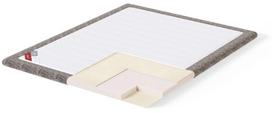 Antčiužinis Sleepwell Top Latex Lux Harrisson Light Beige, 200 cm x 140 cm, minkštas