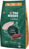 Sausas šunų maistas Pan Miesko Herbs with Turkey & Duck, kalakutiena/antiena, 9 kg