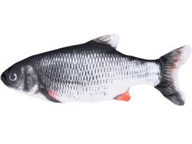 Minkštas žaislas katėms Fish, įvairių spalvų, 25 cm