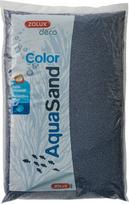 Akvariumų žvyras Zolux AquaSand Color Blue Ultramarine, 5 kg, mėlyna sp.